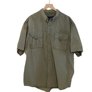 North River mens fishing nylon shirt size XXL